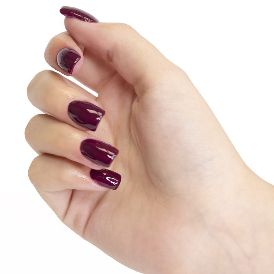 London's Trendiest Nail Color Of The Moment Is Oxblood