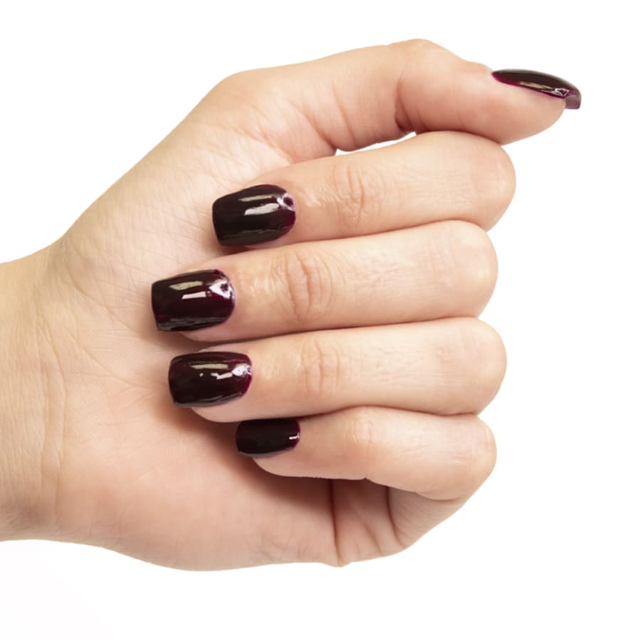 Nails Dark Red Gel Color Stock Photo 1565859253 | Shutterstock
