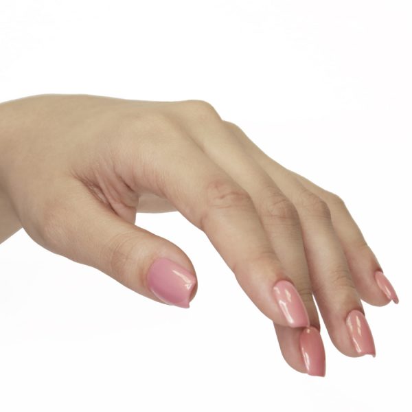 manicura esmalte de uñas deluxe sugar pink