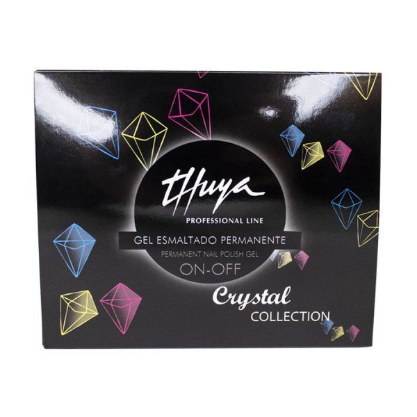 kit trio crystal collection thuya gel on off